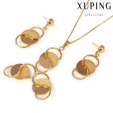 60984 - Xuping Jewelry fashion 18k gold plated two pieces jewelery set